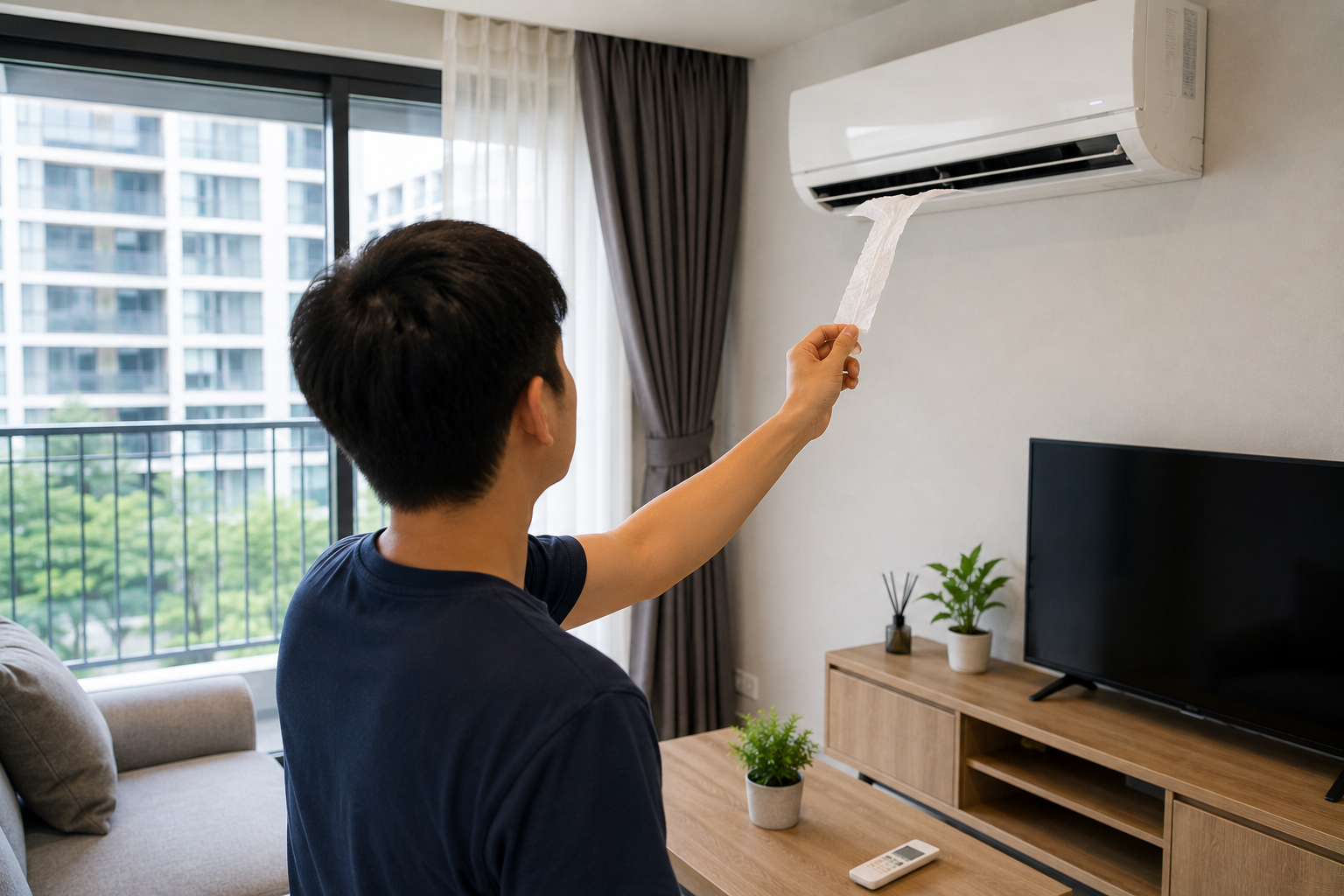 แอร์ไม่เย็นหลังย้ายเข้าคอนโด ควรตรวจอะไรบ้างก่อนเรียกช่าง Air Conditioner Not Cooling After Moving Into a Condo: What to