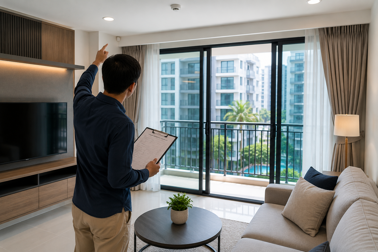 การตรวจห้องคอนโดใหม่ในพัทยาก่อนรับมอบหรือเข้าอยู่